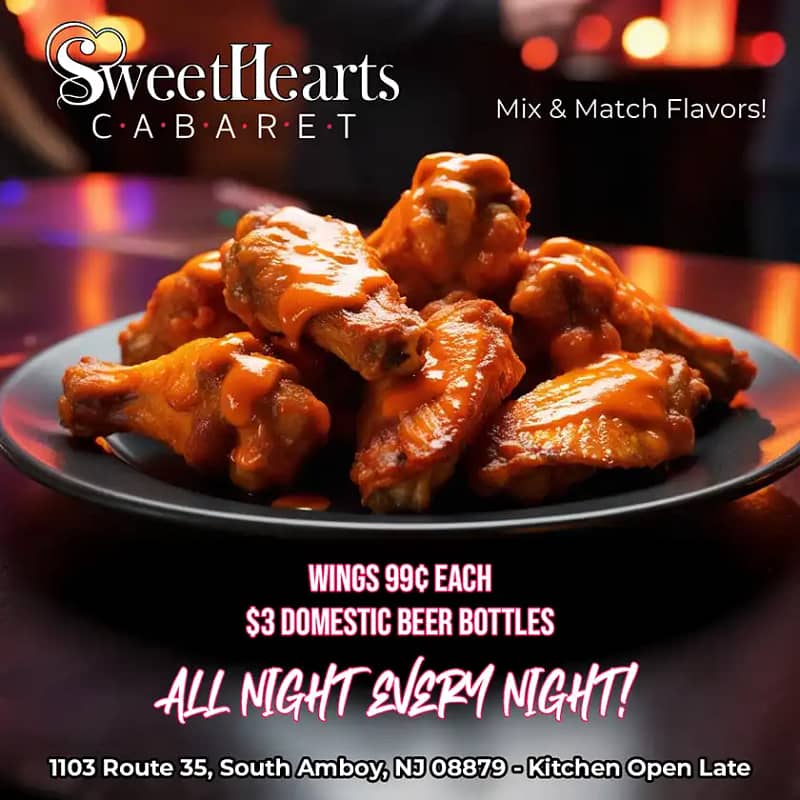 Wings & Beer Sweethearts Cabaret